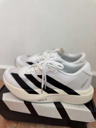 Zapatillas Adidas Adizero Running Blancas Negras