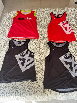 Lote 12 Camisetas Running RED*INK