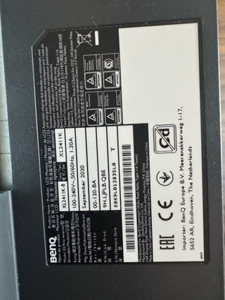 Pantallas Gaming BenQ ZOWIE 24” (2 unidades)