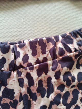 Conjunto top y shorts estampado leopardo T.M