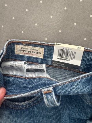 Shorts vaqueros Levi's 501 mujer