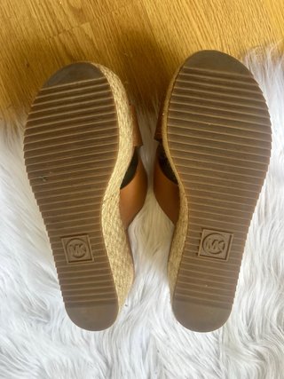 Sandalias Michael Kors Cuña Marrón