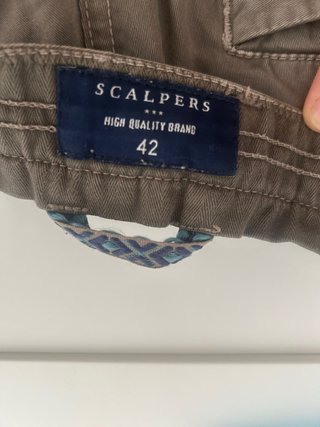 Pantalón Chino Verde Oliva Talla M