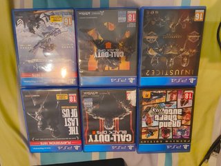 PS4 Slim 1TB + 2 Mandos + 6 Juegos