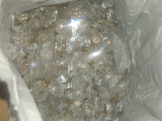 Lágrimas Cristal Antiguas para Lámpara.