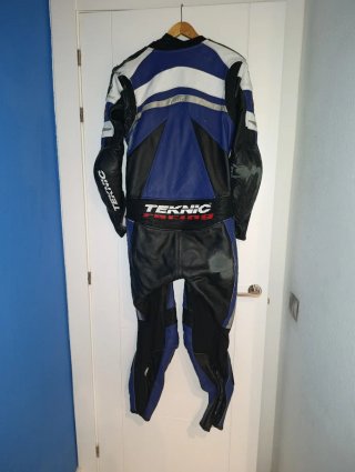 Mono de cuero Teknic para moto