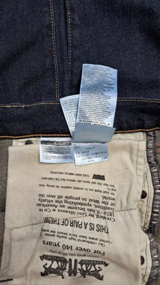 Levi's 519 Skinny W36 L34 (OFERTA)