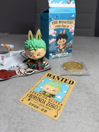 Pop Mart One Piece Zoro Figura Coleccionable