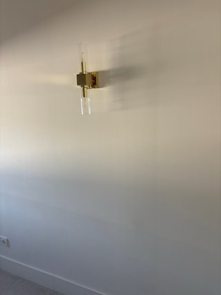 Apliques de pared dorados