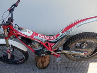 Gas Gas 300 Trial Roja y Blanca