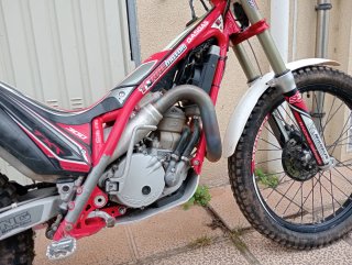 Gas Gas 300 Trial Roja y Blanca