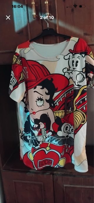 Vestido/Camisón Betty Boop Talla Única