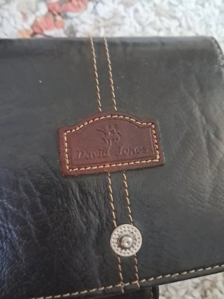 Cartera/Billetera Negra y Marrón