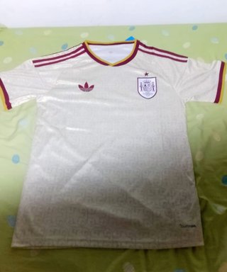 Camiseta de fútbol blanca M a XXL