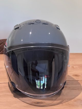 Casco Scorpion Exo 230 Gris con Visera