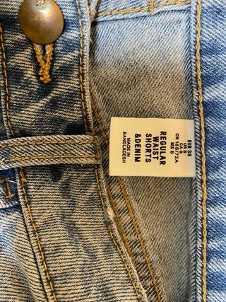 Pantalones cortos vaqueros mujer