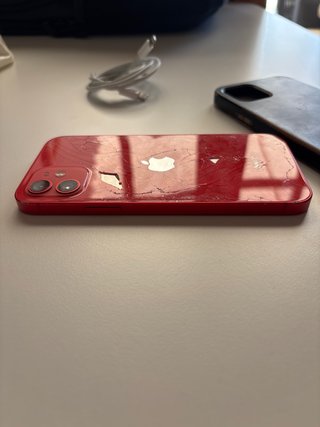 IPHONE 12 RED 128 GB – FUNCIONA PERFECTAMENTE