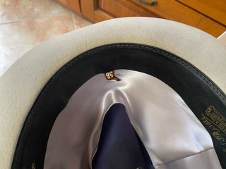 Cappello Borsalino Fedora Grigio Uomo