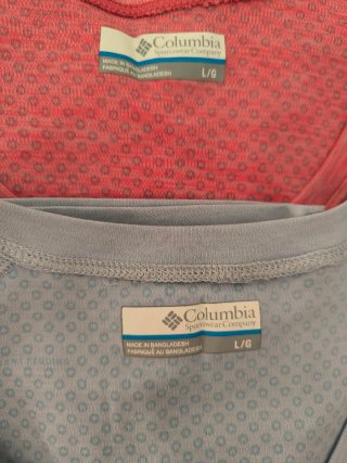 Pack de 2 camisetas Columbia Omni Freeze Talla L