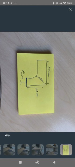 Escritorio de oficina de madera