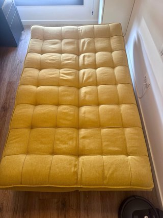 Sofá Cama ALIA 3 Plazas Mostaza