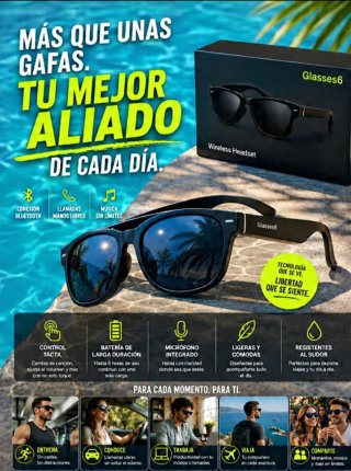Gafas Inteligentes Bluetooth GM5