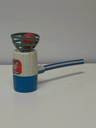 Antiguo juguete Lanzabolas Popeye