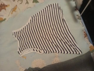 Top plateado talla M
