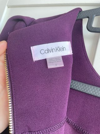 Mono Calvin Klein Talla 6 Morado