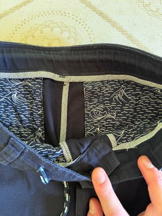 Bermudas Zara Azul Marino Talla XS
