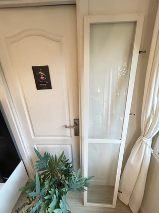 Puerta Oxberg - IKEA cristal, color blanco