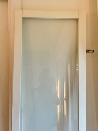 Puerta Oxberg - IKEA cristal, color blanco
