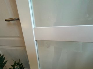 Puerta Oxberg - IKEA cristal, color blanco