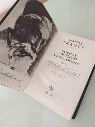 ANATOLE FRANCE OBRAS COMPLETAS AGUILAR