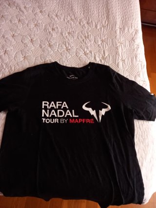 Camiseta Rafa Nadal Nike Negra