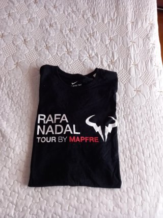 Camiseta Rafa Nadal Nike Negra