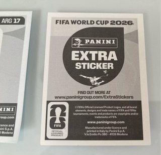 Cromos Mundial 2026 Ronaldo, Messi, Dorado.
