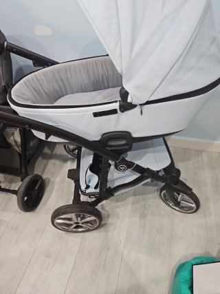 Carro 2 piezas Junama Celeste