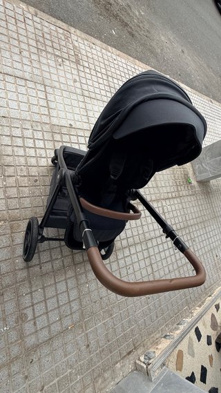 Carrito Bebé Maxicosi gris y Marrón
