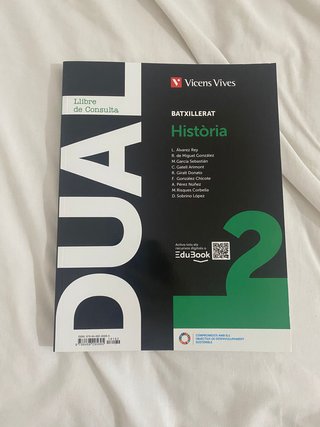 Història (DUAL) 2n batxillerat + Activitats
