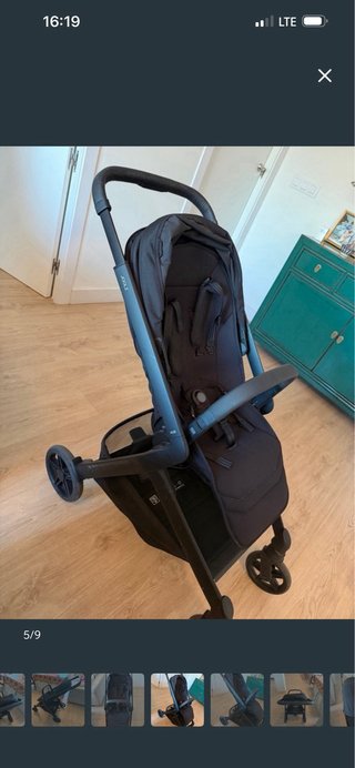 Silla de paseo mas capazo Joolz Hub 2 Negra