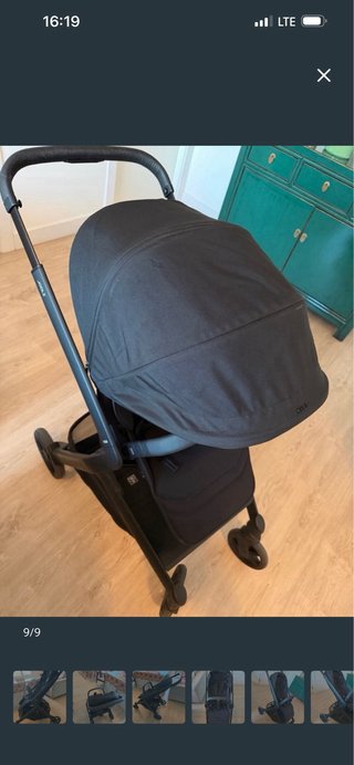Silla de paseo mas capazo Joolz Hub 2 Negra