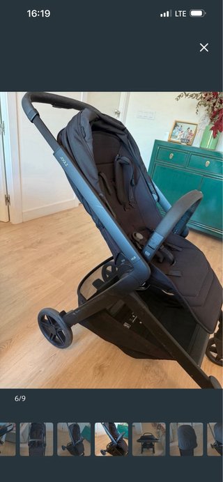 Silla de paseo mas capazo Joolz Hub 2 Negra