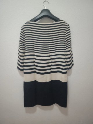 Vestido Zara Rayas Talla M