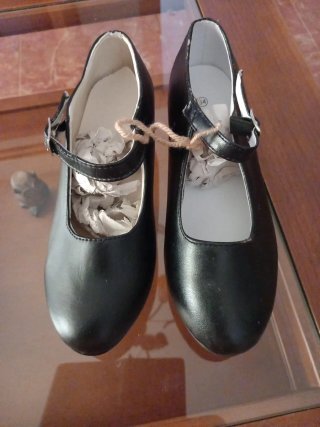 Zapatos de Flamenco Negros talla 34