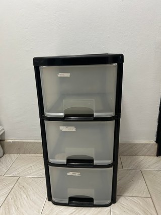Cajonera plástico apilable