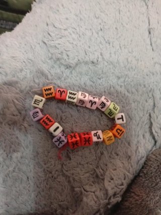 Pulsera signos zodiaco abalorios