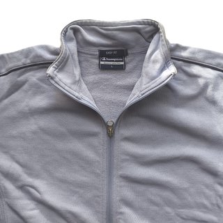 Sudadera Champion Azul Zip Vintage L Y2K Retro