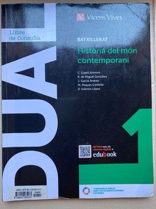 Libros 1 batxillerat