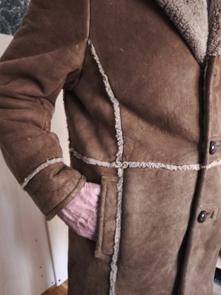 Parka de piel vuelta caballero